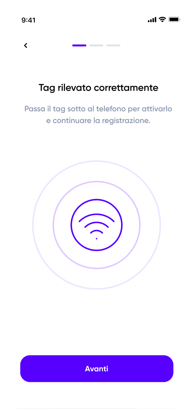 App screen