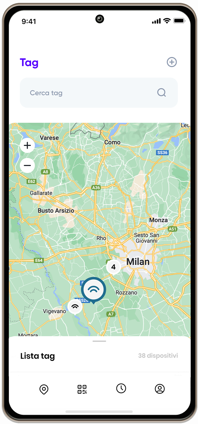 App screen